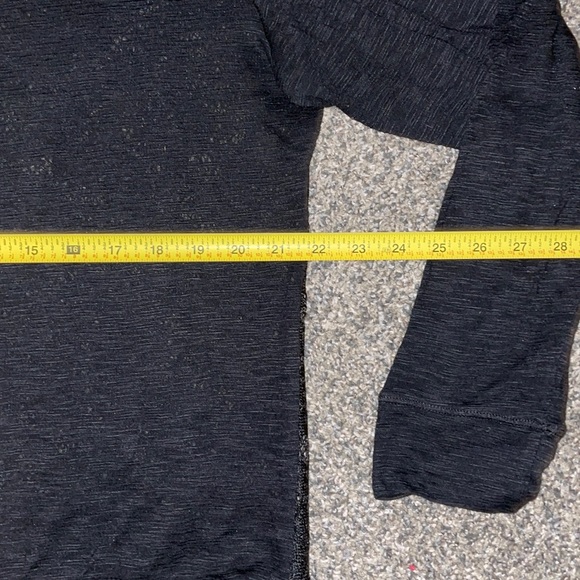 No Boundaries XXL Lace Back Black Long Sleeve - Picture 7 of 9